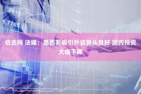 倍选网 法媒：墨西哥吸引外资势头良好 国内投资大幅下降