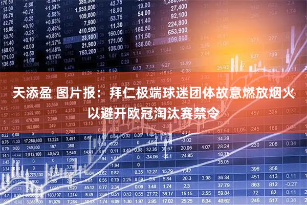 天添盈 图片报：拜仁极端球迷团体故意燃放烟火以避开欧冠淘汰赛禁令